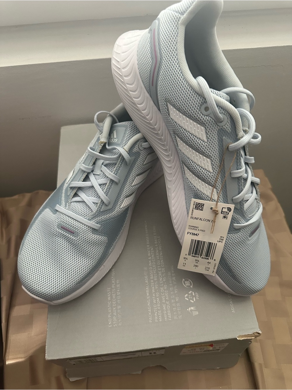 Adidas RunFalcon 2.0 Athletic Mesh Running Shoes